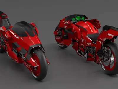  Futuristic Racing Motorbike Concept 