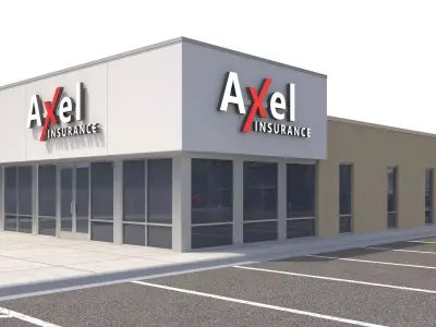 Retail-176 Retail Store 3D model