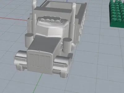 Truck N013044 3D print model purchase