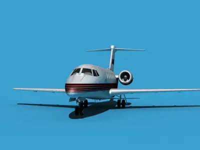 Cessna Citation 650 III V13 3D model