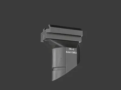 A SET OF TACTICAL GRIP RK Low-poly 3D model