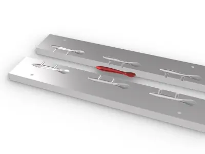 3d model  plastic lure 3D model