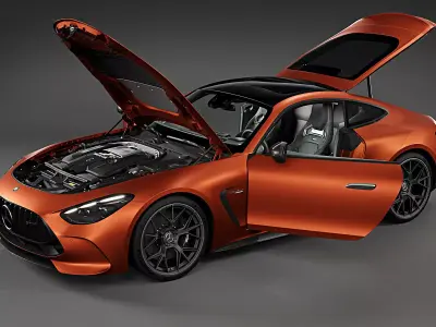 2025 Mercedes-AMG GT 63 S E Performance Coupe 3D model