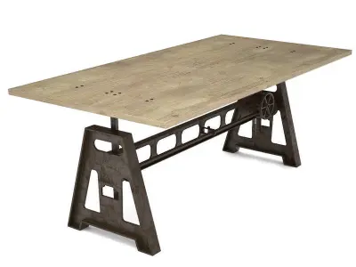 Gordons Adjustable Table 3D model