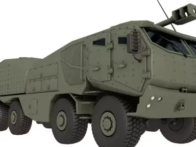 Morana Howitzer 3D model