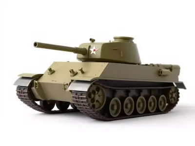 Olive Green Tank model pack Low-poly 3D model