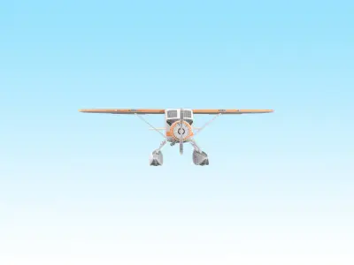 3D Planes  Low-poly 3D model