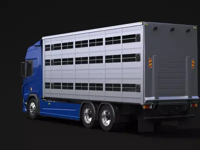 Liverstock Truck 3D model