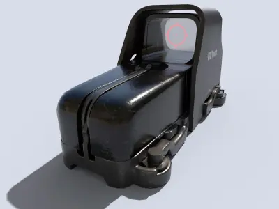 Eotech dot sight Low-poly 3D model