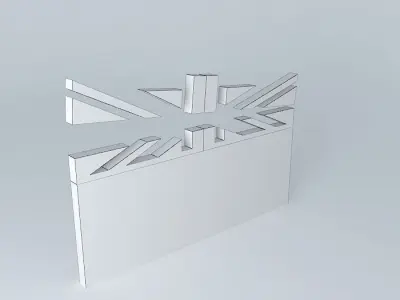 British Film Commission Logo 3D model