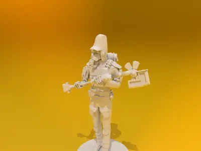 Federation Prospectors Team Free 3D print model