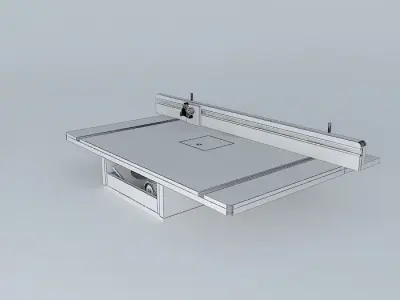Table for Bench Drill Shopnotes 57 3D model