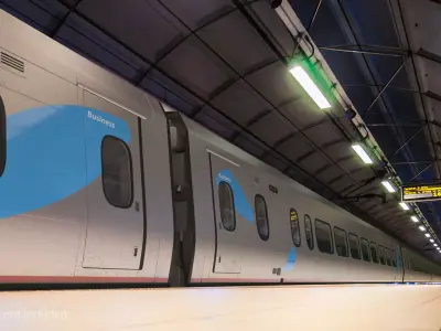 Acela Express Executive Class Coach 3D model