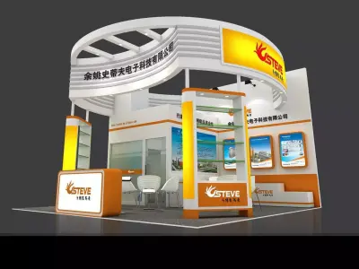 Exhibition - Area -6X6-3DMAX2012-013 3D model