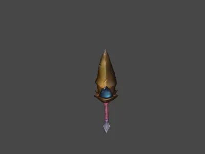 Zeloeman Sword A 25 Low-poly 3D model