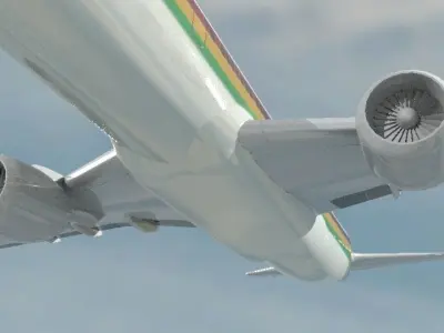 Aircraft 777 3D model
