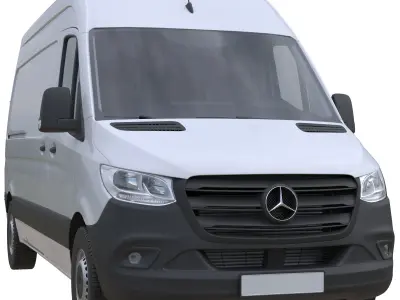 Mercedes-Benz Sprinter L2H2 Van 3D model