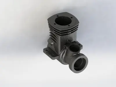 Engine Case 3D model