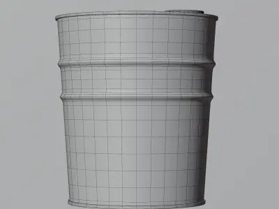 Lubricant Oil Can 3D model