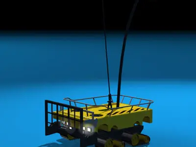 Seafloor ROV 3D model