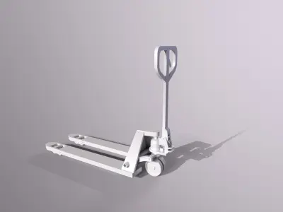 Pallet truck Low-poly 3D model buy