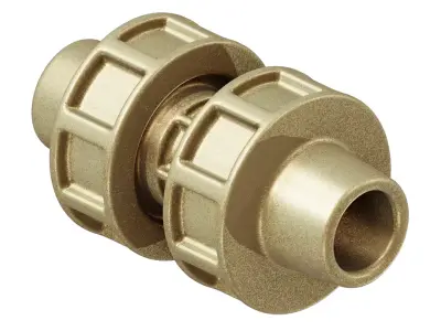 Brass Exquisite Pipe Fitting 3D model