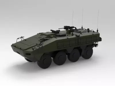 Terrex Infantry Carrier Vehicle 3D model