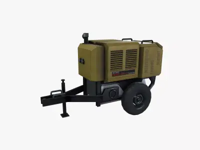 Portable Power Generator 3D model