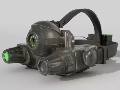 night vision goggles 3D model