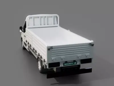 Nissan NV 400 Pickup Maxi 3D model