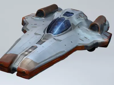 Hyper Jet Fighter 3 3D model