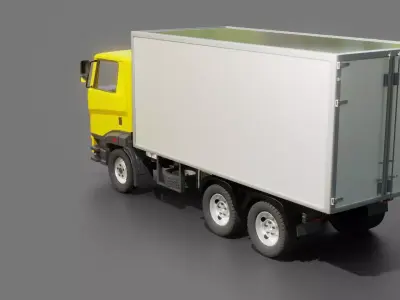 Ashok Leyland AVTR Cargo Truck 3D model
