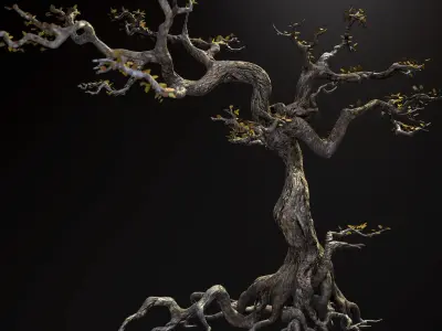 Scary Tree 3D model
