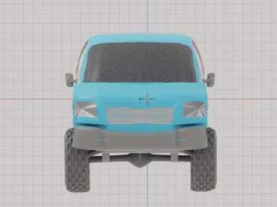 off road van 3D model