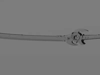 Genshin Impact -  Mistsplitter Reforged Free 3D model