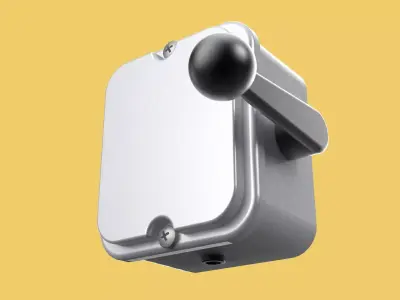 CAM STARTER HANDLE LEVER COS CHANGE OVER SWITCH OHM TOGGLE KNOB 3D model