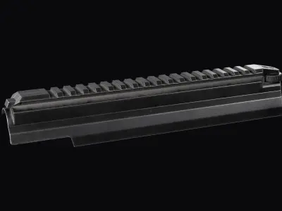 Fab Defence PDC dust cover for AK 74 AKM Low-poly 3D model