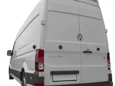 VW Crafter 2 PanelVan L4H4 3D model