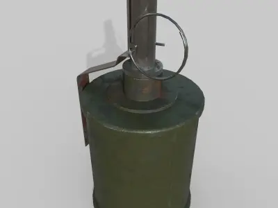 Grenade RG-42 Low-poly 3D model purchase