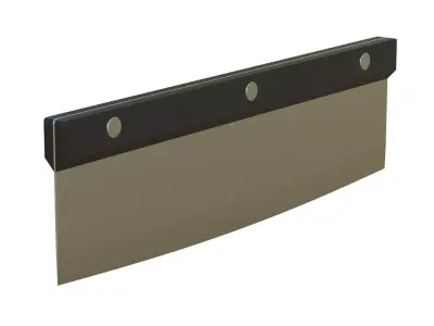 Pizza Cutter Low-poly 3D model