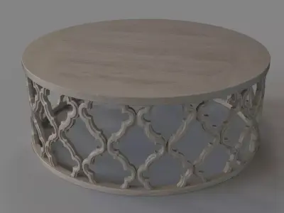 Clover Large Coffee Table 3D model