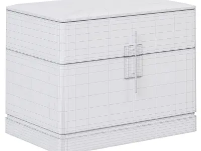 Batha Bedside Table By Evanyrouse 3D model