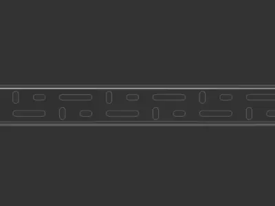 Cable Tray 50mm x 3000mm TYPE2 3D model