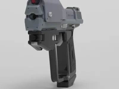 HALO M6G Magnum 3D model