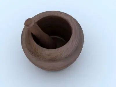 Mortar and Pestle 3D model purchase