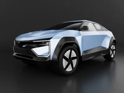Mahindra BE6 EV 3D model