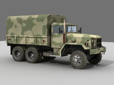 WW2 Truck M-35 3D model