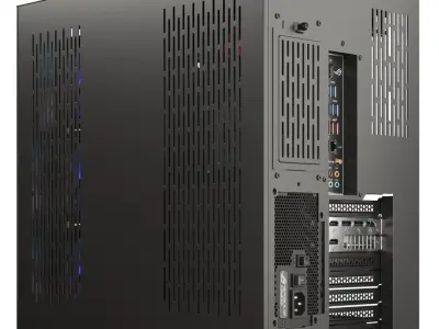 Gaming PC 3D model order