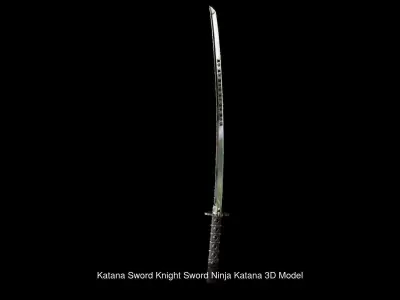 Military Weapon Set Game Asset Axes Swords And Katanas 3D Model 3D Model Pack