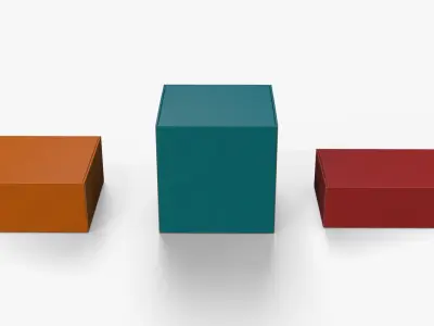  Mailer Boxes - Colored Core Size Set 
